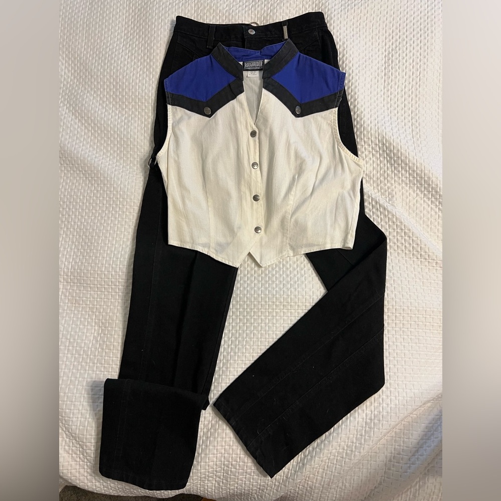 Vintage Rockies Jeans + matching shirt